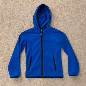 Columbia Youth Fleece Full-Zip Royal Blue Jacket